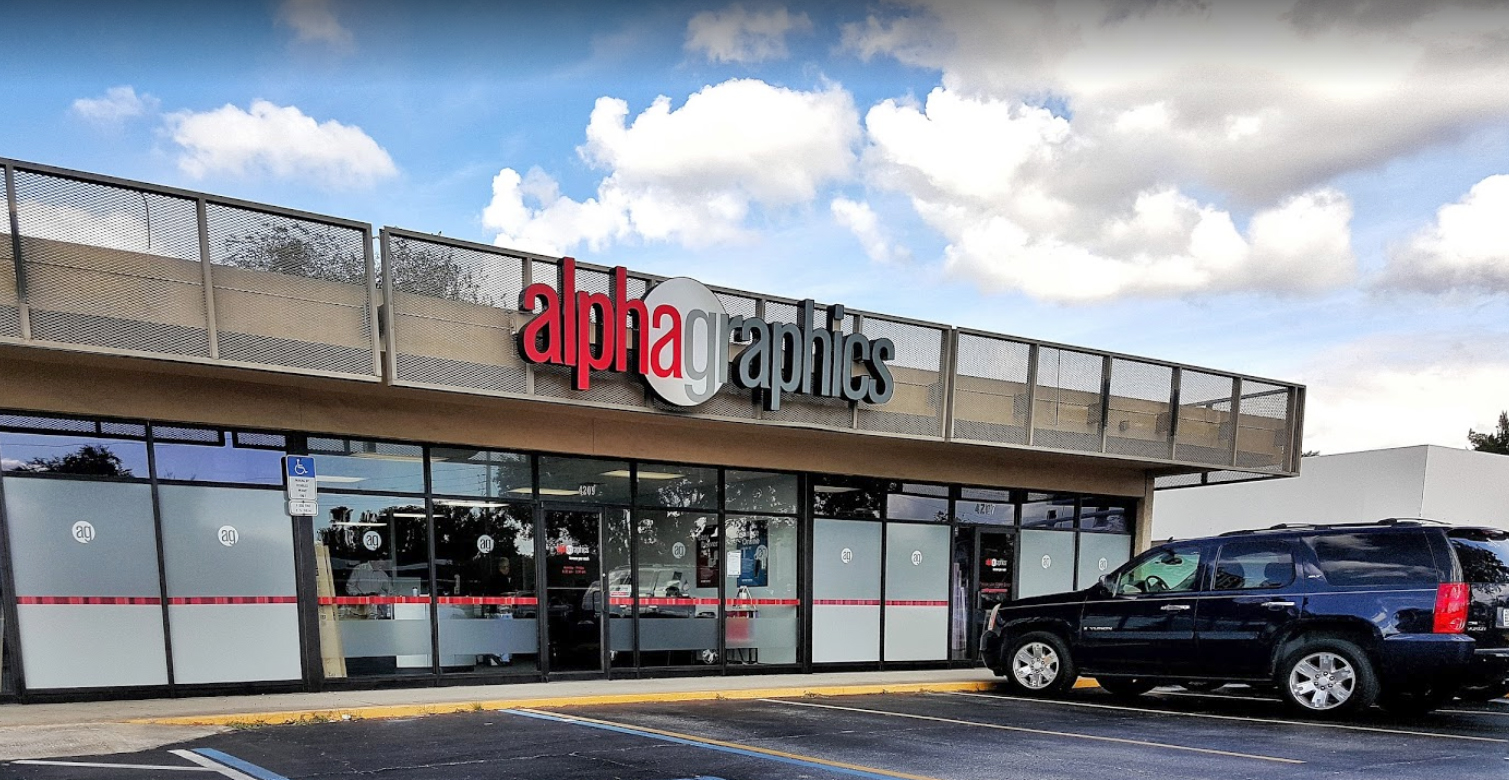 AlphaGraphic brick-and-mortar location